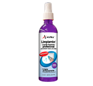 LIMPIADOR ALFRA PARA PIZARRON  BLANCO 250ML