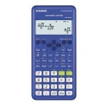 CALCULADORA CIENTIFICA CASIO 252 FUNCIONES AZUL