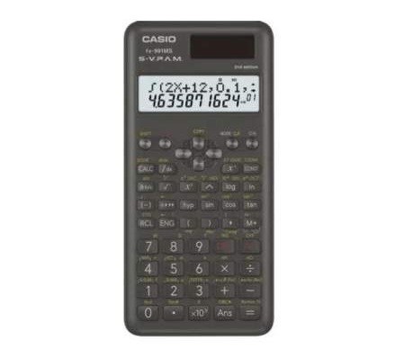 CALCULADORA  CIENTIFICA CASIO401 FUNCIONES NEGRA