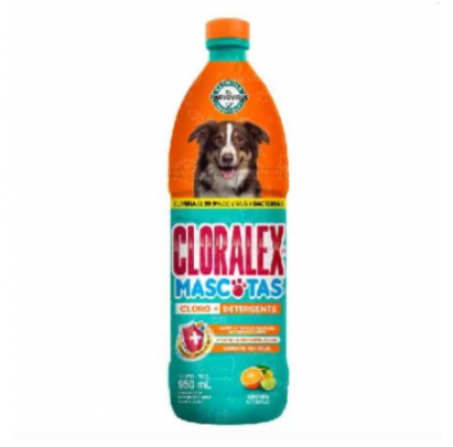 DESINFECTANTE DE AREAS 950ML. CLORALEX MASCOTAS ALEN