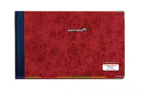 LIBRO FLORETE ITALIANA RAYADO 96H  ESTRELLA