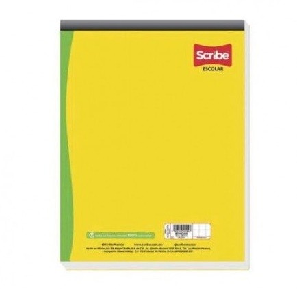 BLOCK TAMAÑO CARTA SCRIBE 80 HOJAS
