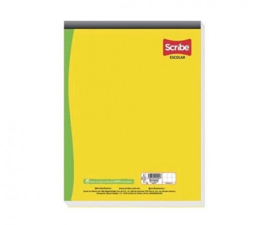 BLOCK TAMAÑO CARTA SCRIBE 80 HOJAS