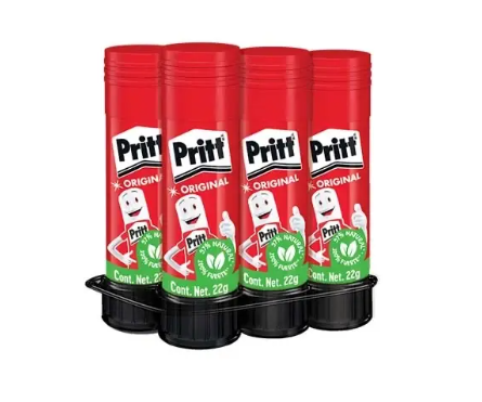 LAPIZ ADHESIVO PRITT 22GR  PAQUETE  C/ 6  PIEZAS