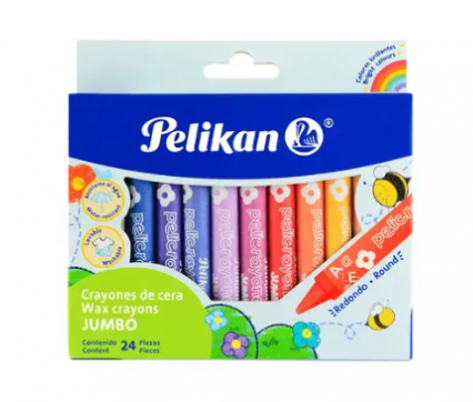 CRAYON PELIKAN REDONDO CON 24