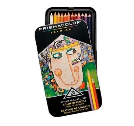 COLORES PRISMACOLOR CON 24 PIEZAS PROFESIONAL