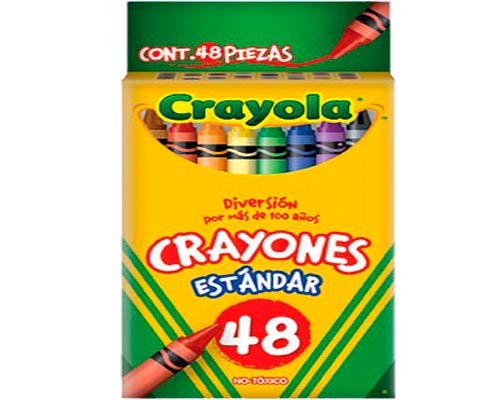 CRAYONES ESTANDAR C /48 PIEZAS
