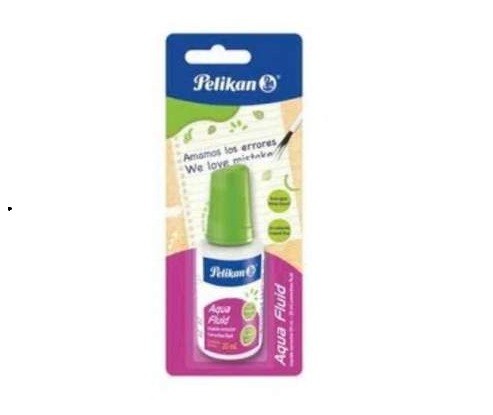 CORRECTOR LIQUIDO DE 20ML BLISTER 1 PZA PELIKAN