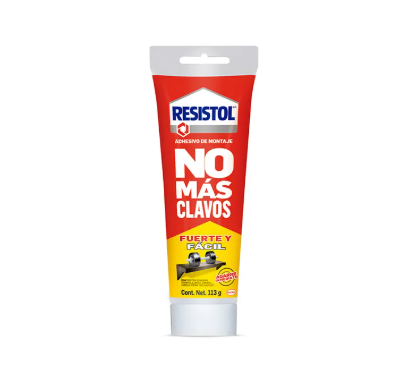 RESISTOL BLANCO NO MAS CLAVOS TUBO DE 113GR 