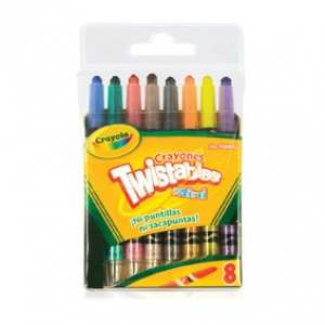 CRAYONES TWISTABLES MINI C/8 PZAS   