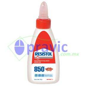 PEGAMENTO BLANCO RESISTOL 850 DE 55 GR 1PZA