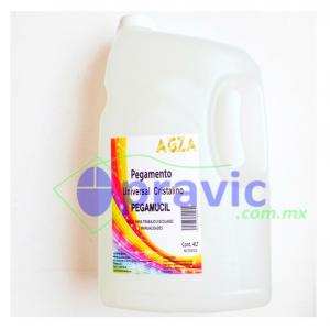 PEGAMENTO TIPO MUCILAGO TRANSPARENTE 4 LITROS 